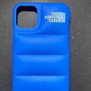 Blue puffer case iphone 11 pro max